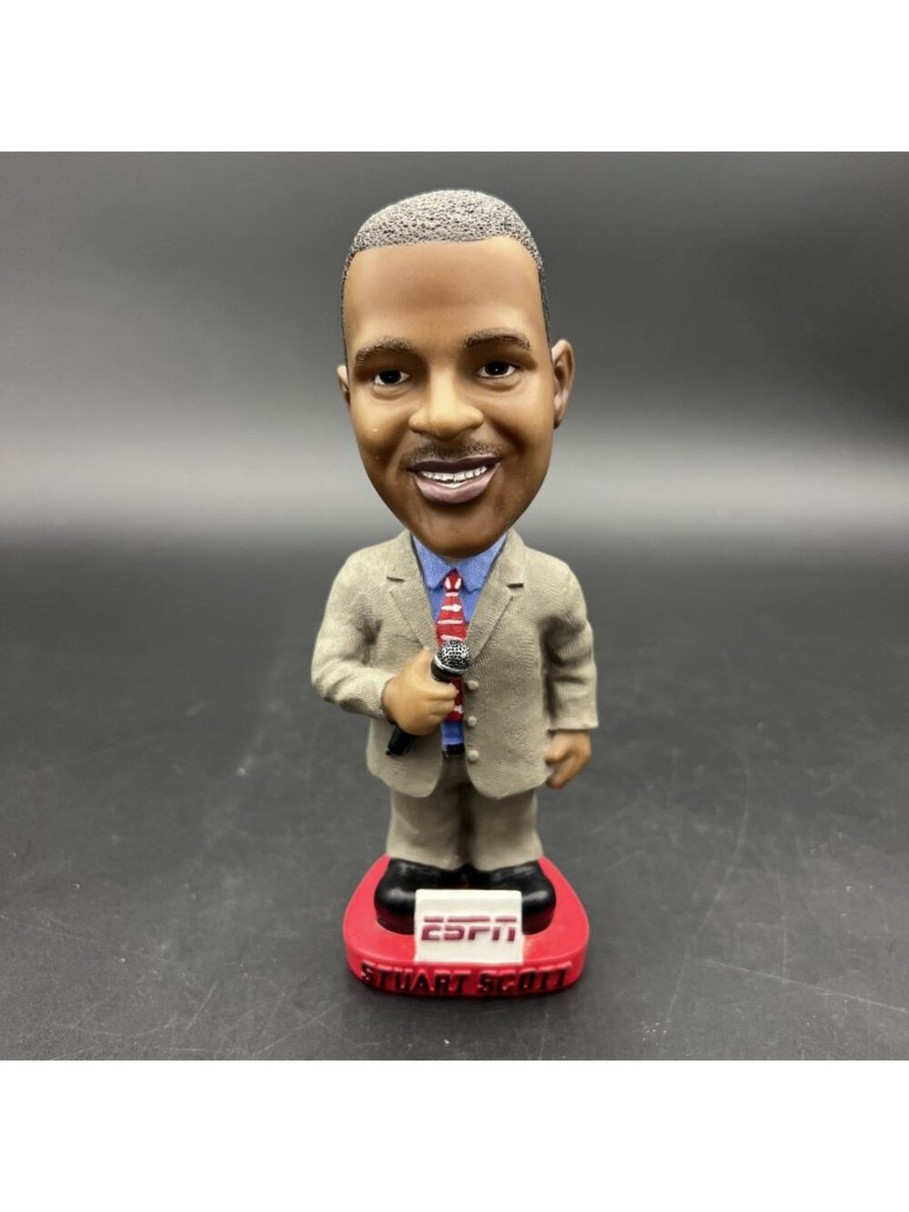 Stuart Scott Bobblehead ESPN Announcer SportsCenter SC 25K Rare